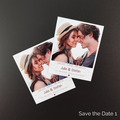 personalisierte Einladung, 9x11cm