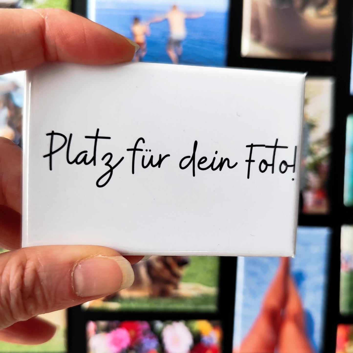 Fotomagnet, rechteckig