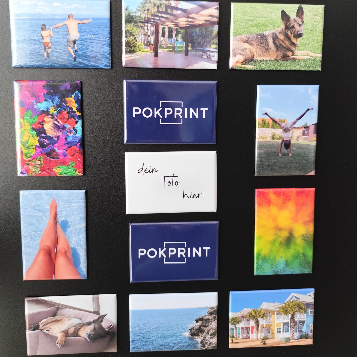 Fotomagnet, rechteckig