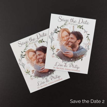 personalisierte Einladung, 9x11cm