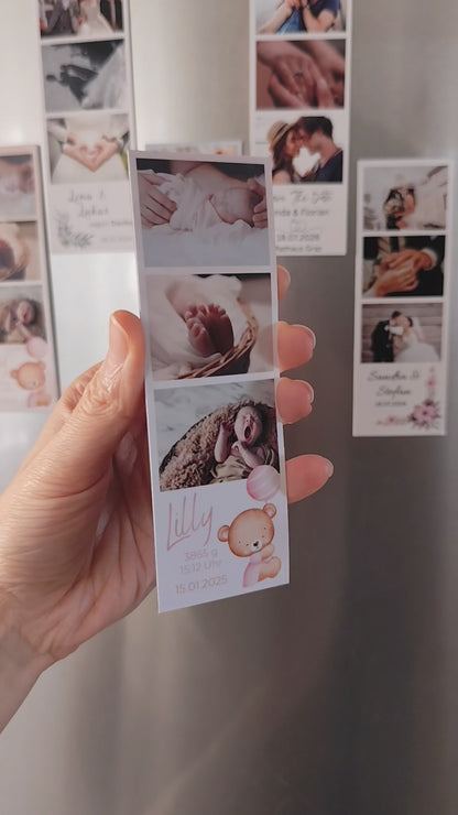 personalisierte Fotostreifen