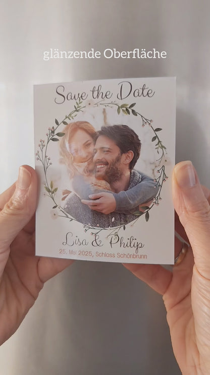 personalisierte Einladung, 9x11cm