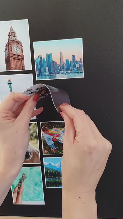 8er Set Fotomagnete, 7x9cm